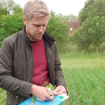 Morten Wehland ist Ackerbau-Berater bei Bioland.